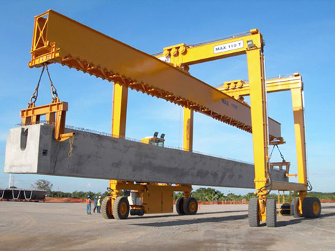 competitive Weihua rubber tired gantry crane sales
