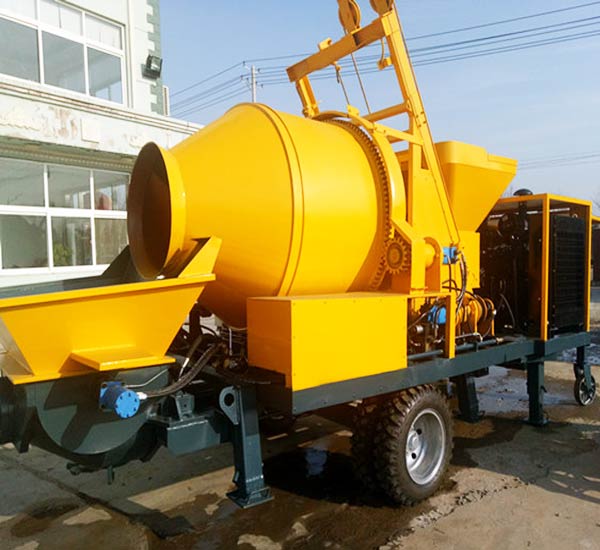 concrete mixer pump