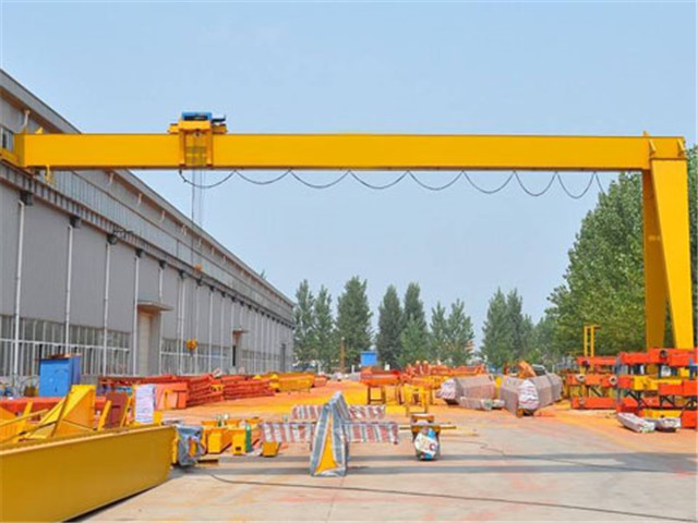 Semi double girder gantry crane form China