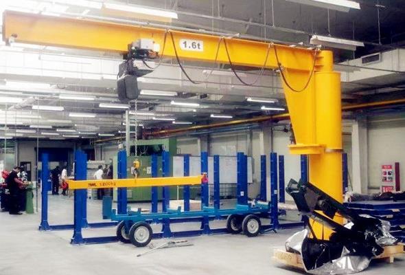 Top Features And Advantages Of Using A Pillar Jib Crane