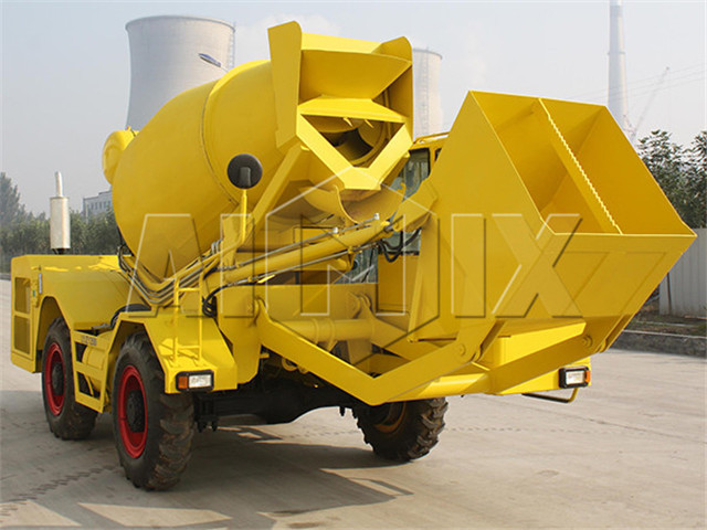 mobile mixer truck