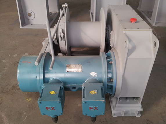 electric mooring winch 