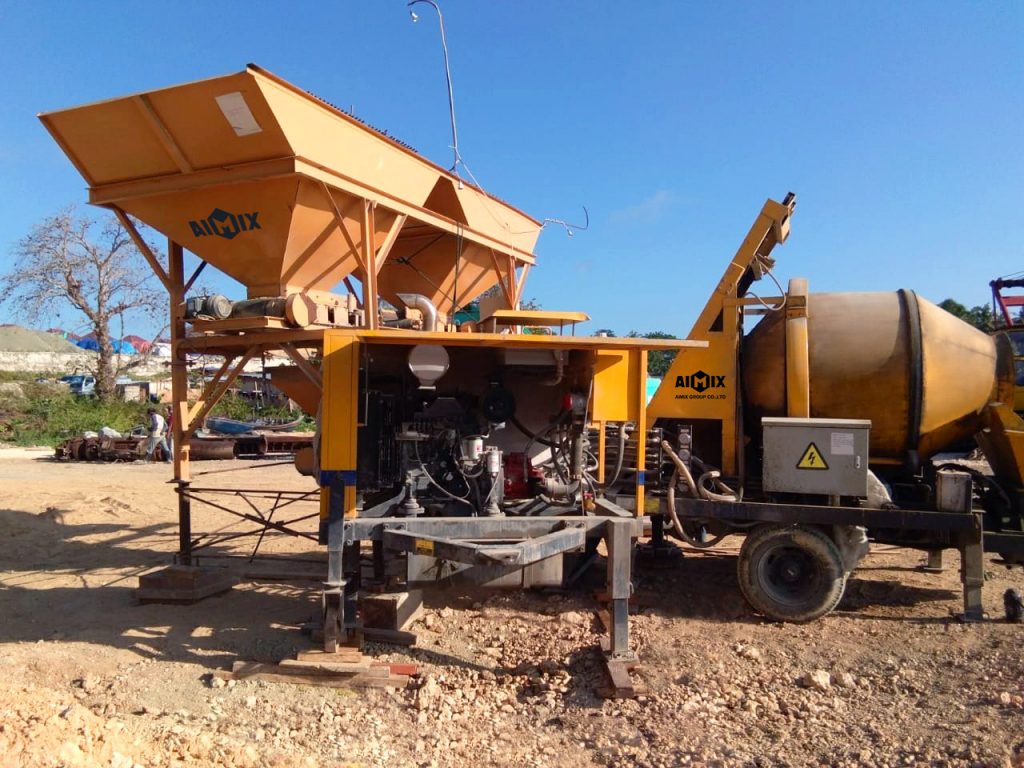 Concrete Mixer Pump