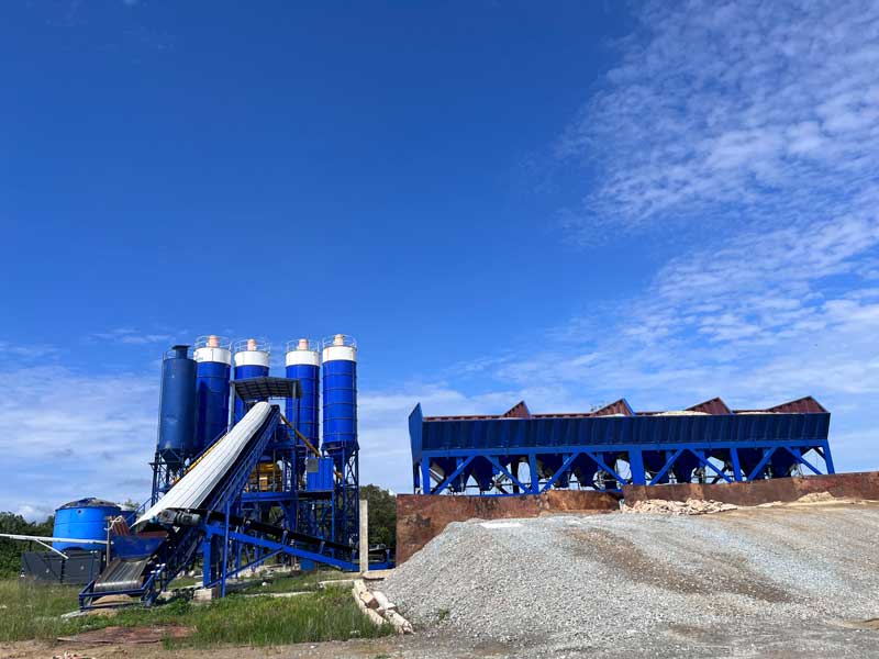 concrete batching plant for sal e in Manila, Philippines
