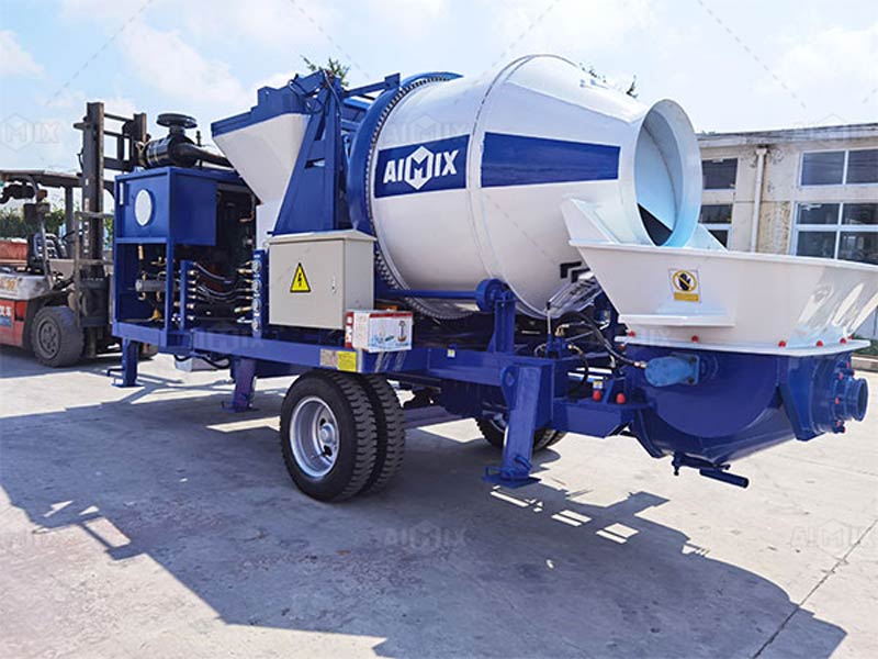 concrete mixer pump