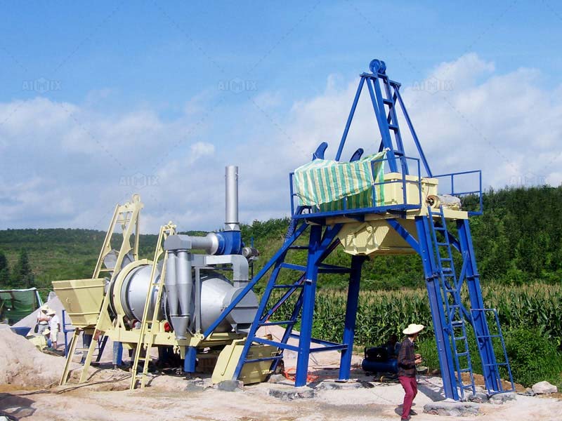 ALYJ20 mini aspal mixing plant