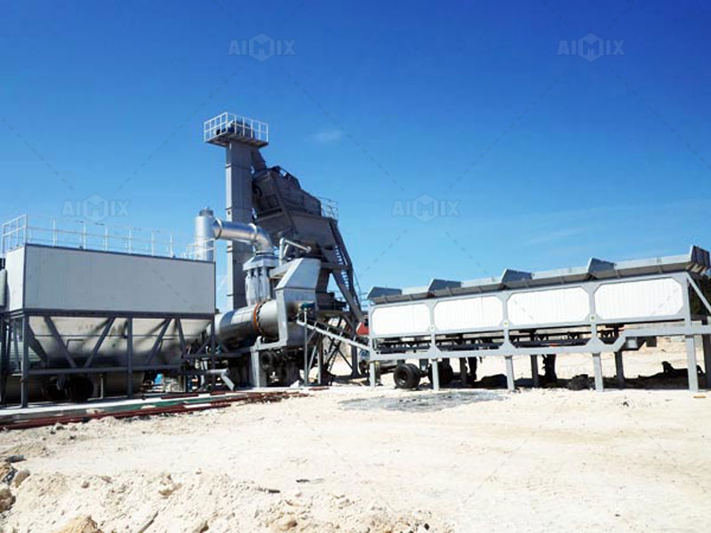 ALYQ40 mobile asphalt batching plant