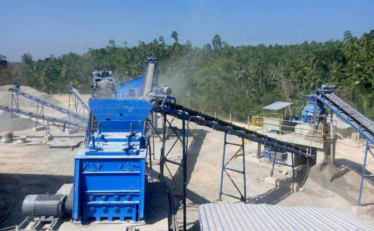 100ton stone crusher plant in the Philippines