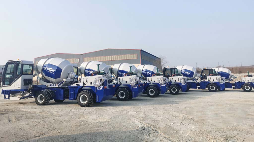 Self Loading Concrete Mixers in Nigeria