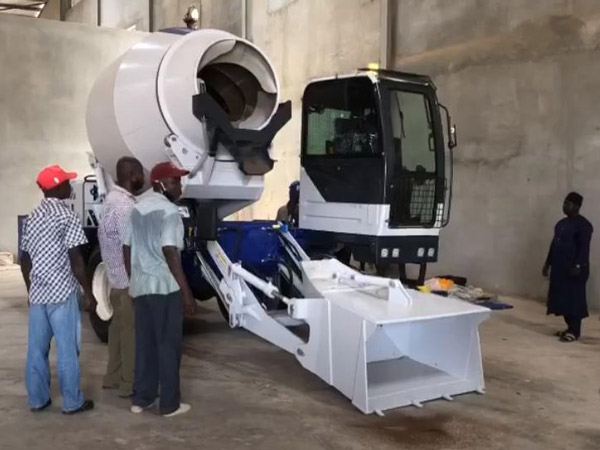 Self Loading Concrete Mixer Has Arrived in Nigeria