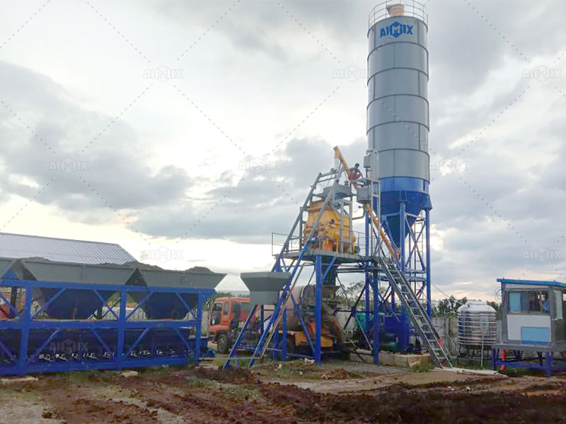 AJ-35 concrete-batching-plant-hopper-type