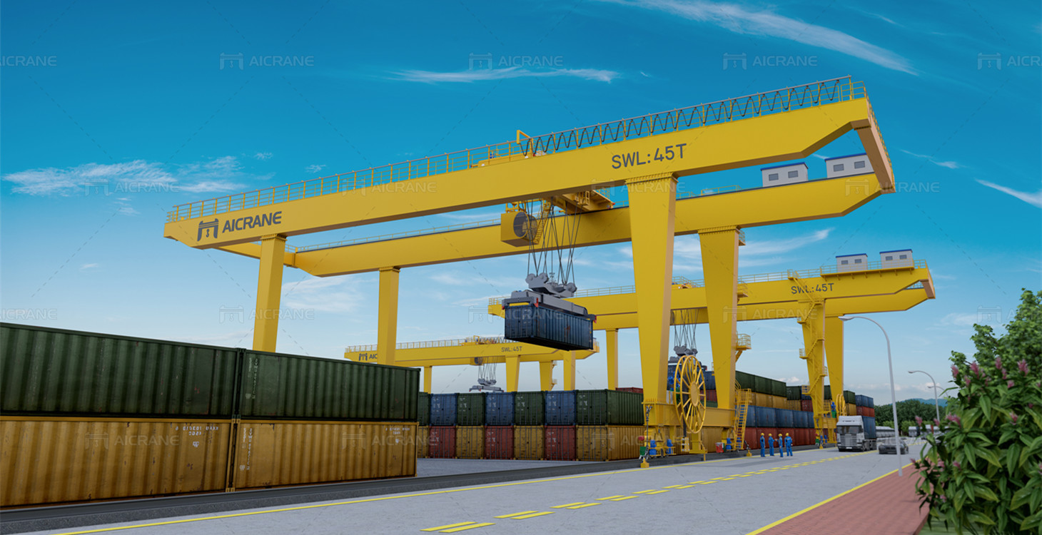 Aicrane RMG container gantry crane solution
