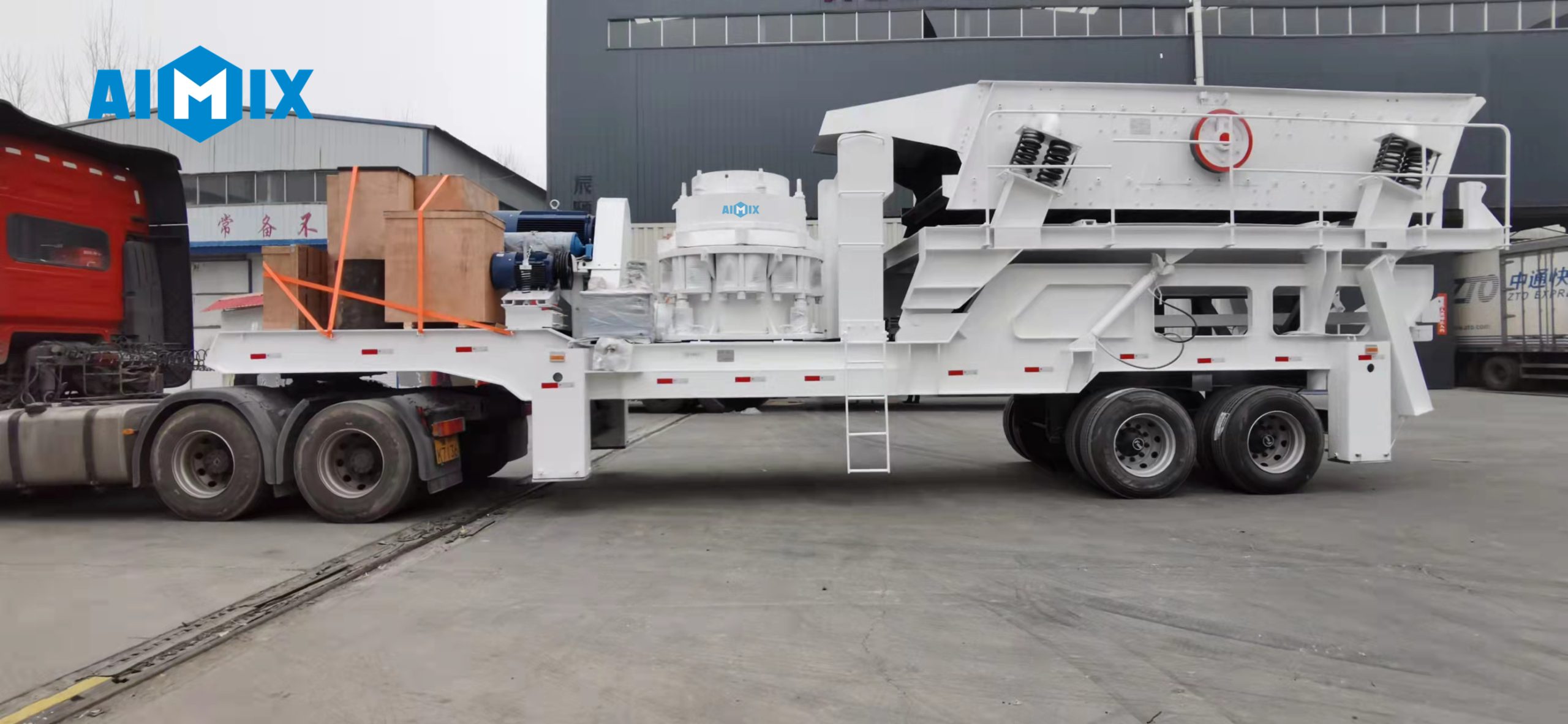 mobile cone crusher plant