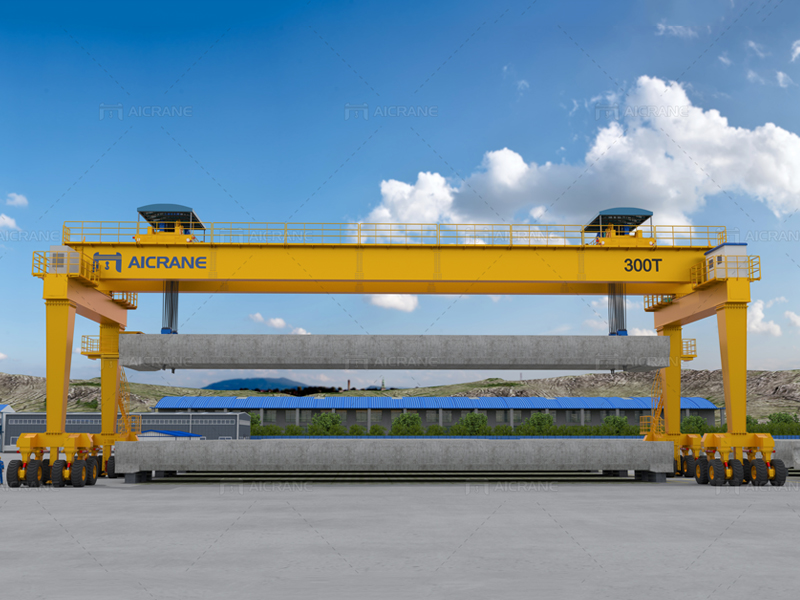 Tyre Mounted Gantry Crane