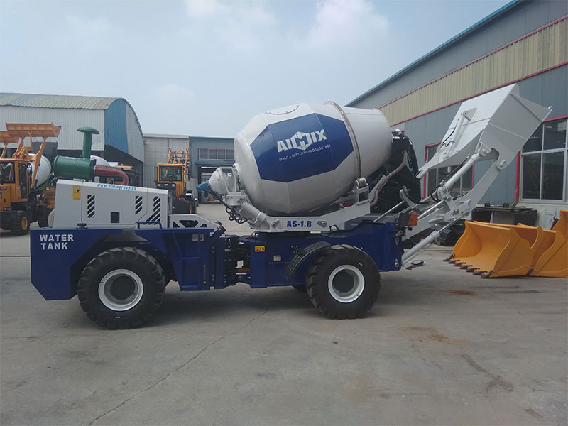 self concrete mixer machines