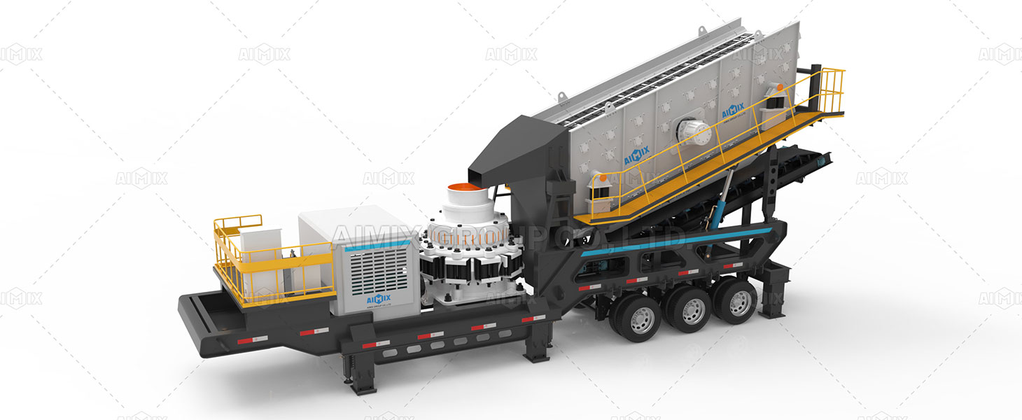 mobile cone stone crusher