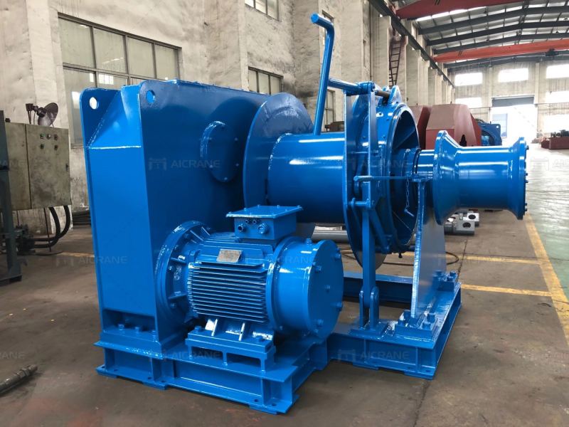 electric mooring winch