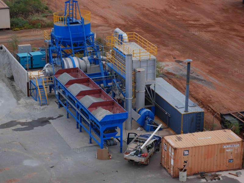 Simple Type Mobile Asphalt Plant