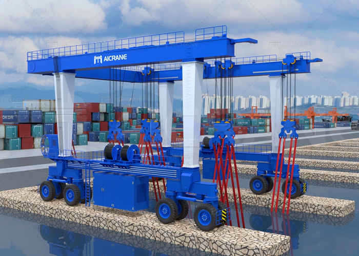 16 Wheel Travel Lift
