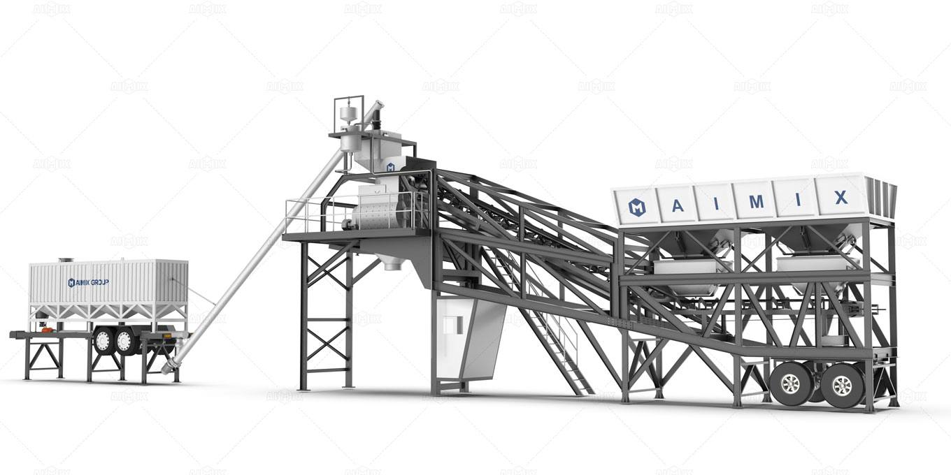 mobile ready mix plant sale