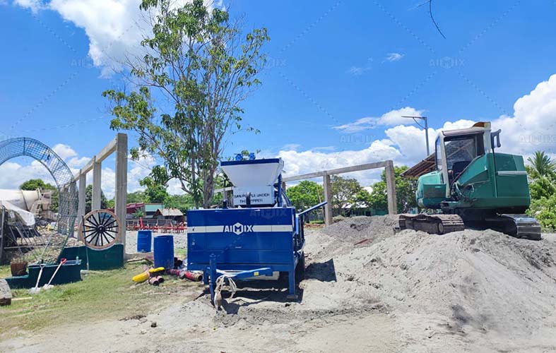 ABJZ40C Diesel Mixer Concrete Pump